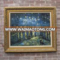 Starry Night by Van Gogh Famous Oil Painting Reproduction From China