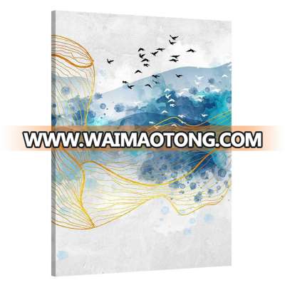 High quality cotton canvas print wall decorative painting for hotel restaurant